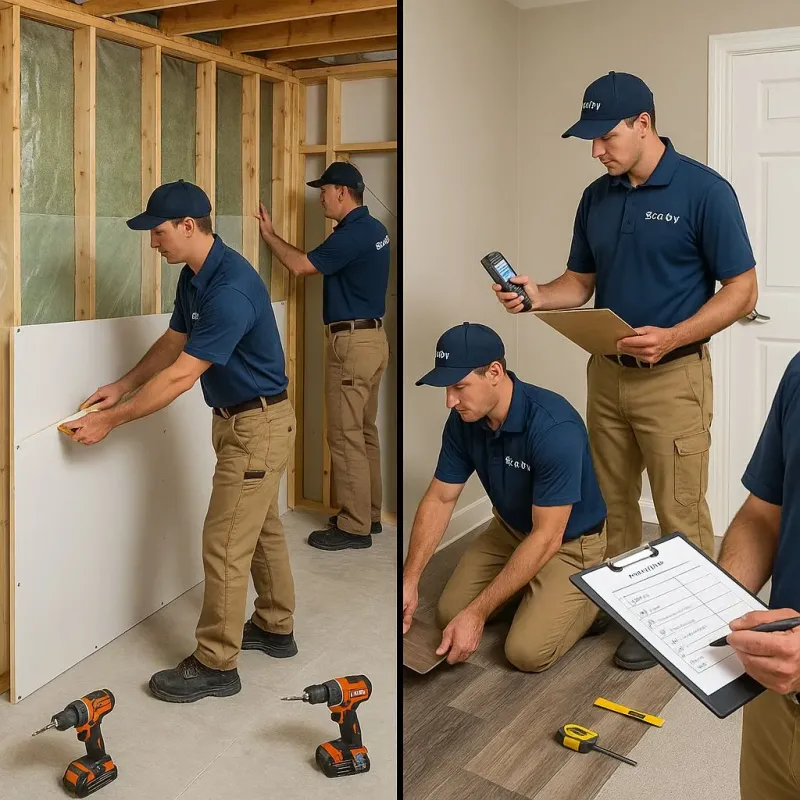 Repairs and Reconstruction process in Suffolk, VA