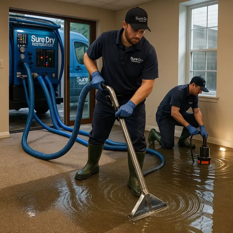 Water Extraction and Removal process in Suffolk, VA